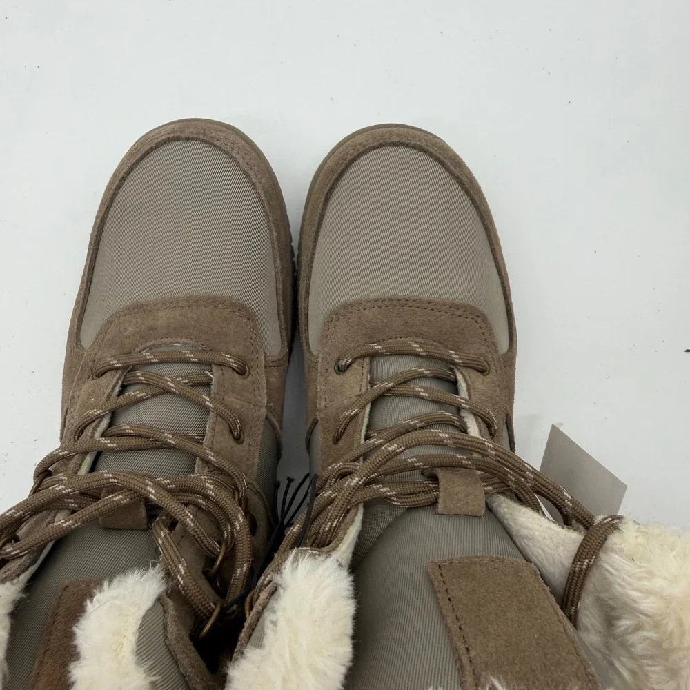 Weatherproof Vintage Chloe Women 10 Brown Faux Fur Lined Winter Snow Boots